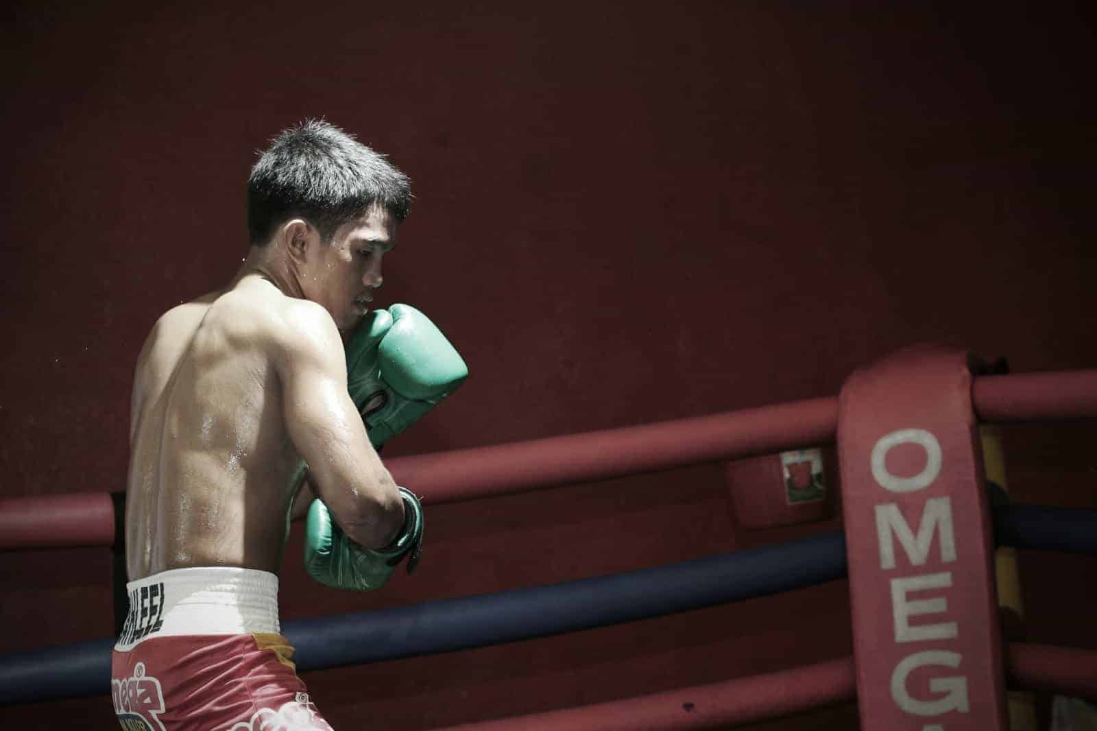 Jahleel Payao story - boxer in a fighting stance